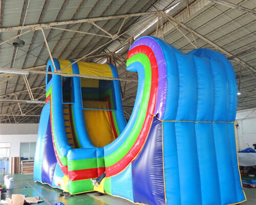 large inflatable slide