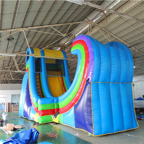 large inflatable slide